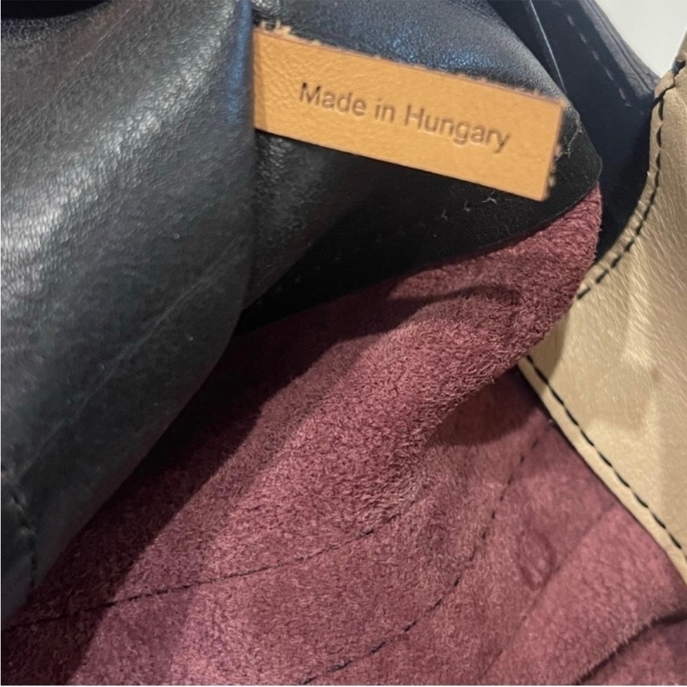 Chloe Alison East-West Colorblock Large Calfskin Tote Purple & Black 2013 - Picture 6 of 13